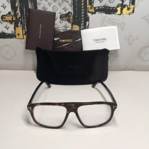 NEW Tom Ford TF5901-B 052 Eyeglasses · 55-15-145 · Authentic - Picture 10 of 13